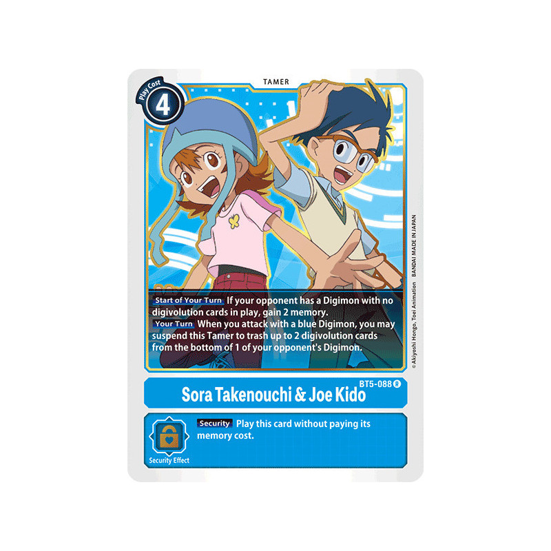 Digimon_TCG_BT5-088_Sora_Takenouchi_Joe_Kido_Rare_Battle_Of_Omni_Card_Game