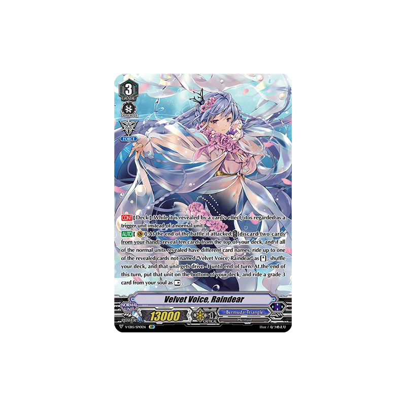 Vanguard_TCG_card_V-EB15_SP10EN_SP_Velvet_Voice_Raindear_Twinkle_Melody