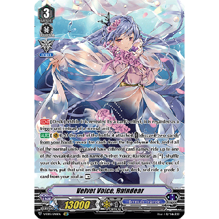 Vanguard_TCG_card_V-EB15_SP10EN_SP_Velvet_Voice_Raindear_Twinkle_Melody