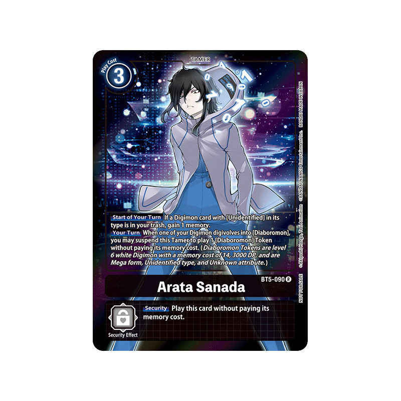 Digimon_TCG_BT5-090_AA_Arata_Sanada_Alternative_Art_Battle_Of_Omni_Card_Game