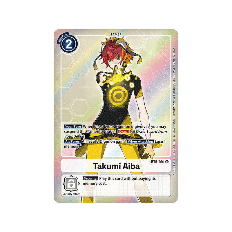 Digimon_TCG_BT5-091_AA_Takumi_Aiba_Alternative_Art_Battle_Of_Omni_Card_Game