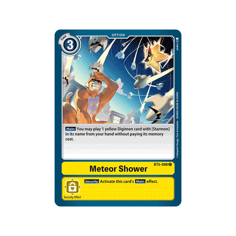 Digimon_TCG_BT5-098_Meteor_Shower_Common_Battle_Of_Omni_Card_Game