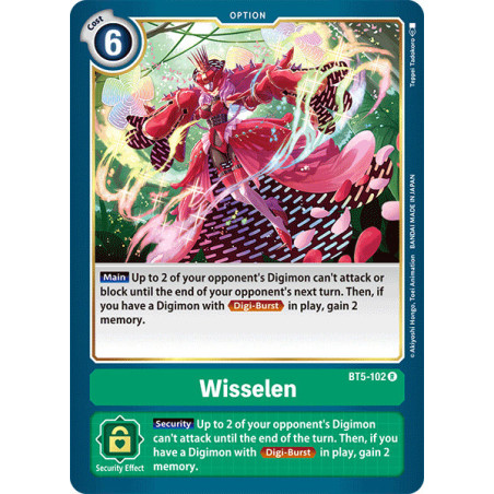 Digimon_TCG_BT5-102_Wisselen_Rare_Battle_Of_Omni_Card_Game