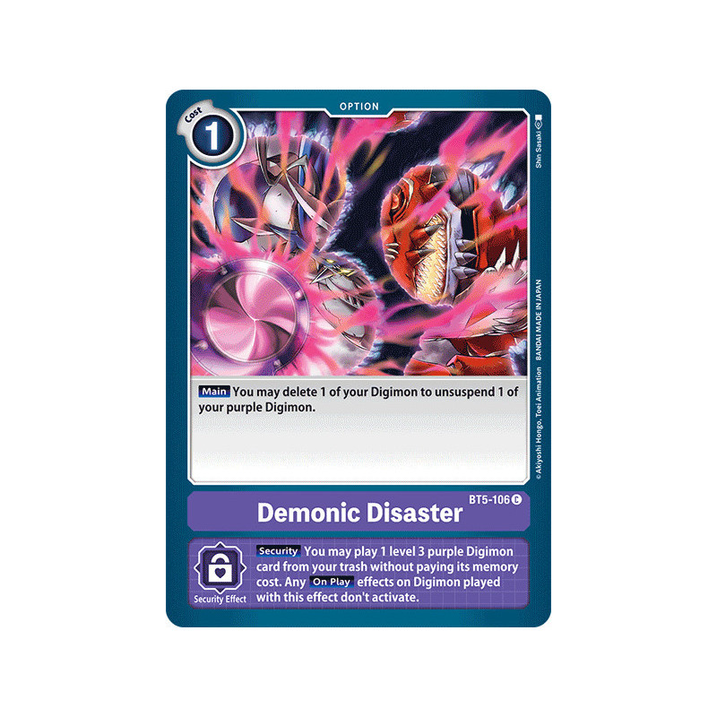 Digimon_TCG_BT5-106_Demonic_Disaster_Common_Battle_Of_Omni_Card_Game