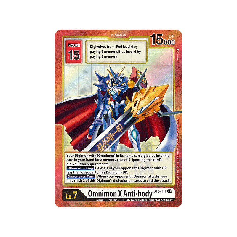 Digimon_TCG_BT5-111_AA_Omnimon_X-Anti-body_Alternative_Art_Battle_Of_Omni_Card_Game