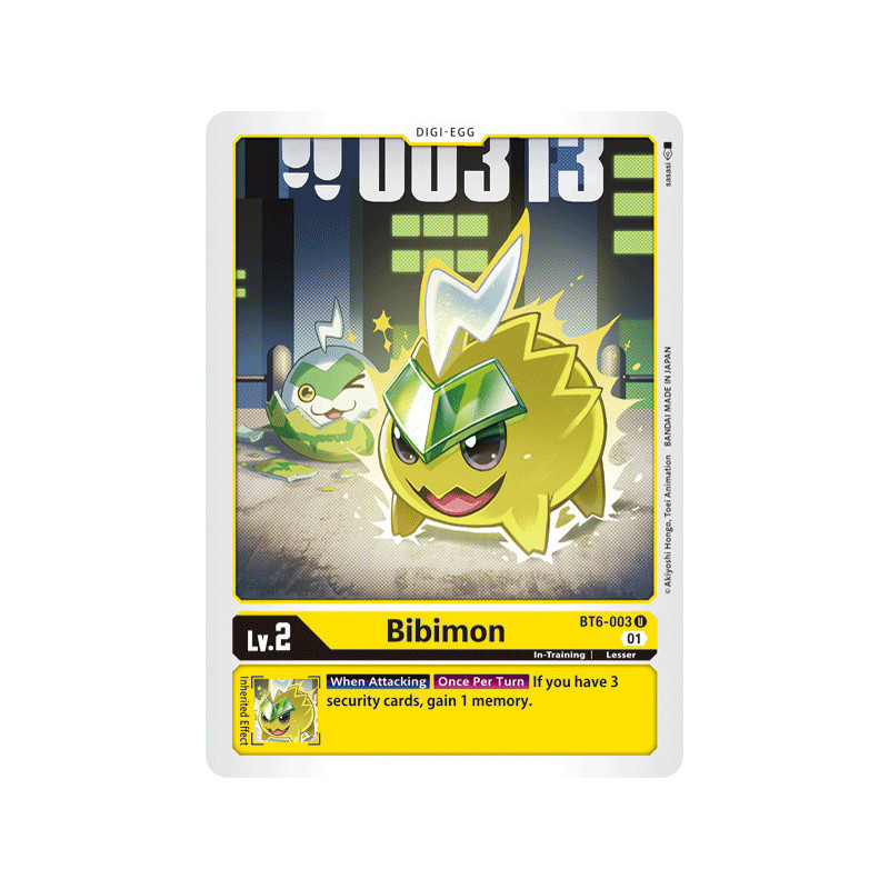 Digimon_TCG_BT6-003_Bibimon_Uncommon_Double_Diamond_Card_Game