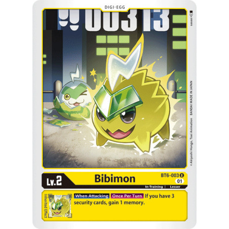Digimon_TCG_BT6-003_Bibimon_Uncommon_Double_Diamond_Card_Game