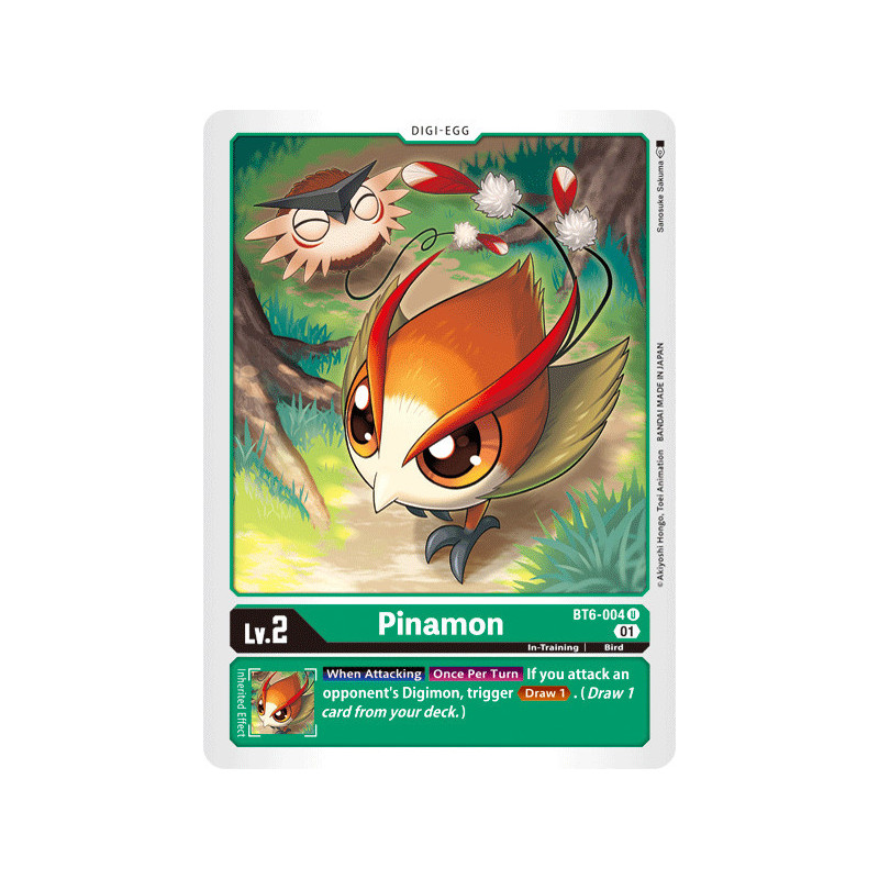 Digimon_TCG_BT6-004_Pinamon_Uncommon_Double_Diamond_Card_Game