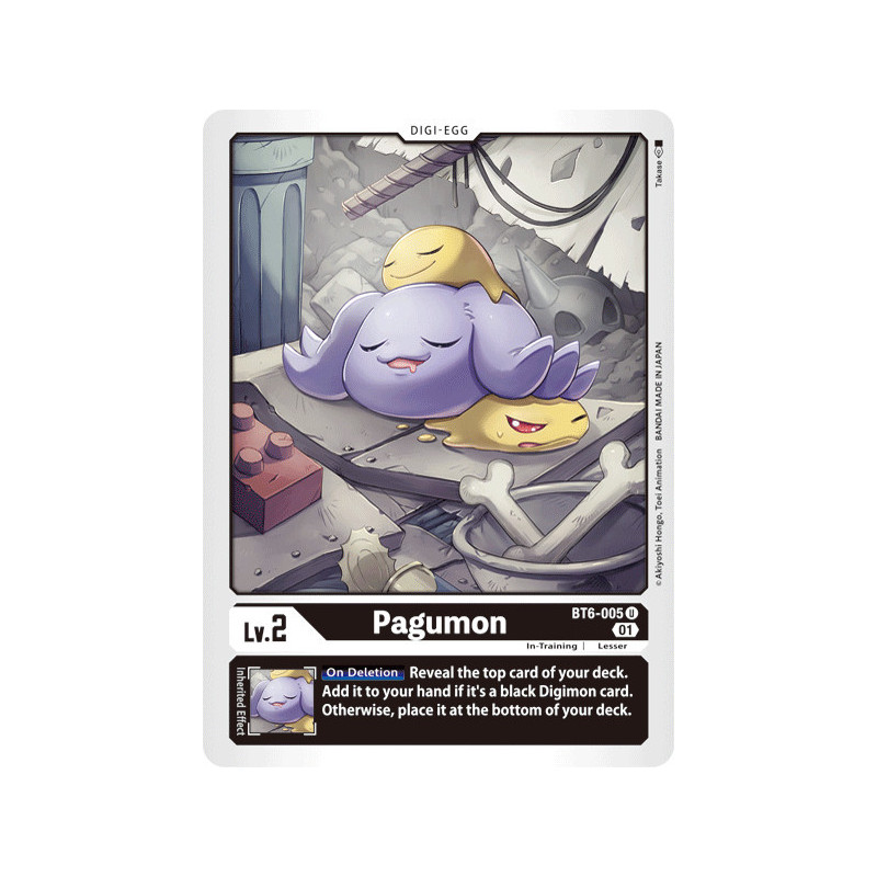 Digimon_TCG_BT6-005_Pagumon_Uncommon_Double_Diamond_Card_Game