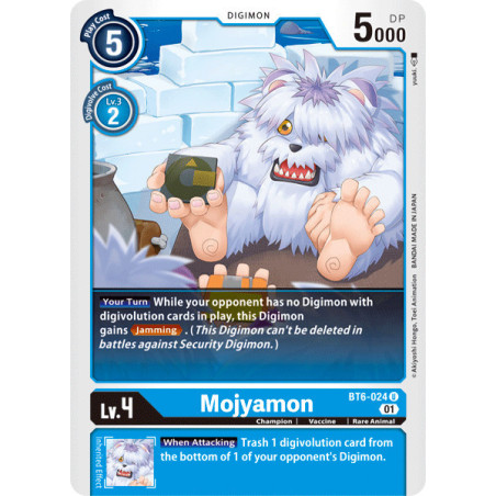 Digimon_TCG_BT6-024_Mojyamon_Uncommon_Double_Diamond_Card_Game
