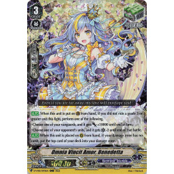 Vanguard_TCG_card_D-VS05_070_RRR_Omnia_Vincit_Amor_Benedetta_V_Clan_Collection_Vol.5