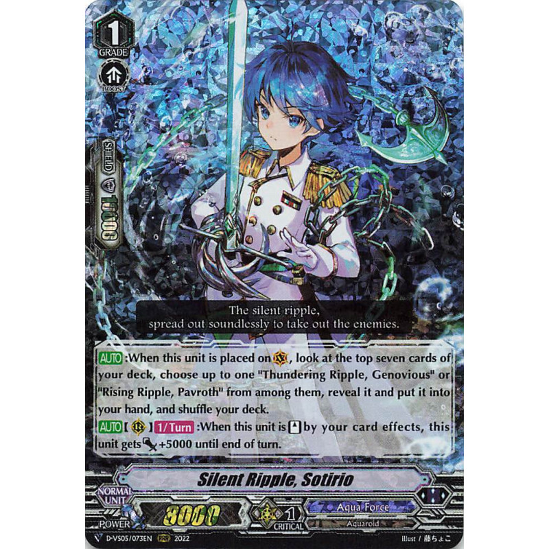 Vanguard_TCG_card_D-VS05_073_RRR_Silent_Ripple_Sotirio_V_Clan_Collection_Vol.5