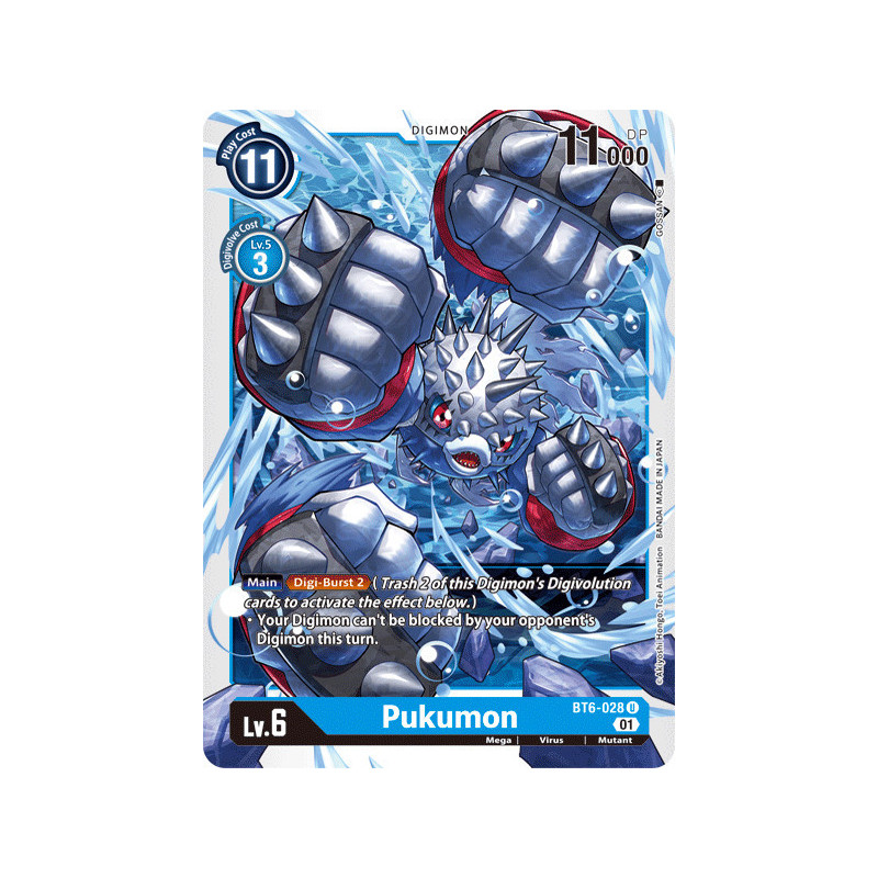 Digimon_TCG_BT6-028_Pukumon_Uncommon_Double_Diamond_Card_Game
