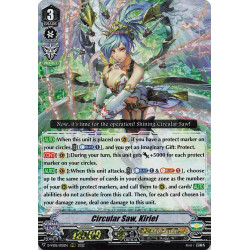 Vanguard_TCG_card_D-VS06_001_RRR_Circular_Saw_Kiriel_V_Clan_Collection_Vol.6