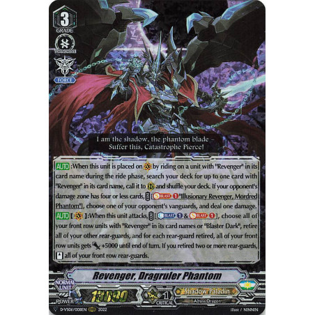 Vanguard_TCG_card_D-VS06_008_RRR_Revenger_Dragruler_Phantom_V_Clan_Collection_Vol.6