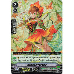 Vanguard_TCG_card_D-VS06_079_RRR_Maiden_of_Fall_Vine_V_Clan_Collection_Vol.6