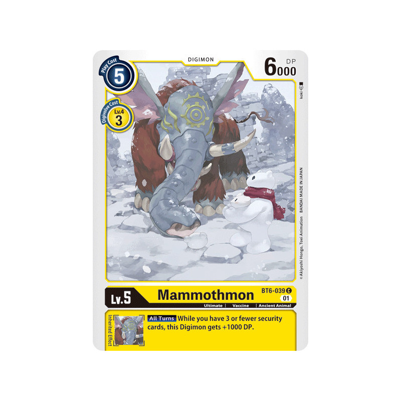 Digimon_TCG_BT6-039_Mammothmon_Common_Double_Diamond_Card_Game