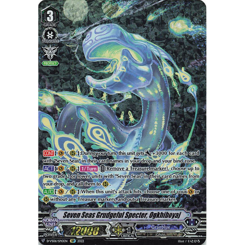 Vanguard_TCG_card_D-VS06_SP10_SP_Seven_Seas_Grudgeful_Specter_Ogkhiboyaj_V_Clan_Collection_Vol.6