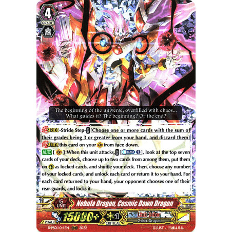 Vanguard_TCG_card_D-PS01_014_RRR_Nebula_Dragon_Cosmic_Dawn_Dragon_P_Clan_Collection_2022