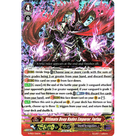 Vanguard_TCG_card_D-PS01_016_RRR_Ultimate_Deep_Hades_Emperor_Forfax_P_Clan_Collection_2022