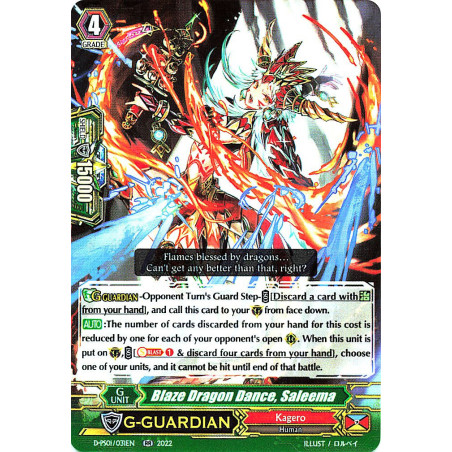 Vanguard_TCG_card_D-PS01_031_RR_Blaze_Dragon_Dance_Saleema_P_Clan_Collection_2022