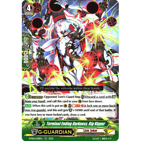 Vanguard_TCG_card_D-PS01_038_RR_Terminal_Ending_Darkness_Big_Ripper_P_Clan_Collection_2022