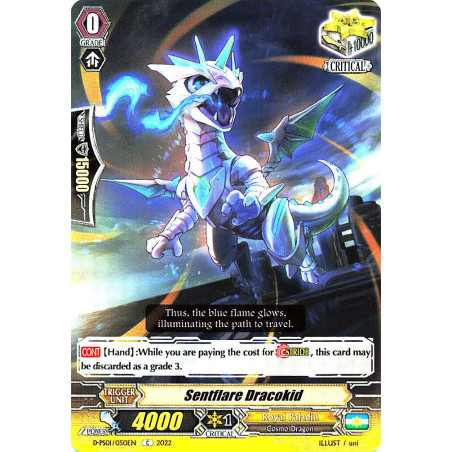 Vanguard_TCG_card_D-PS01_050_C_Sentflare_Dracokid_P_Clan_Collection_2022