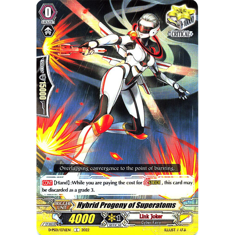 Vanguard_TCG_card_D-PS01_076_C_Hybrid_Progeny_of_Superatoms_P_Clan_Collection_2022