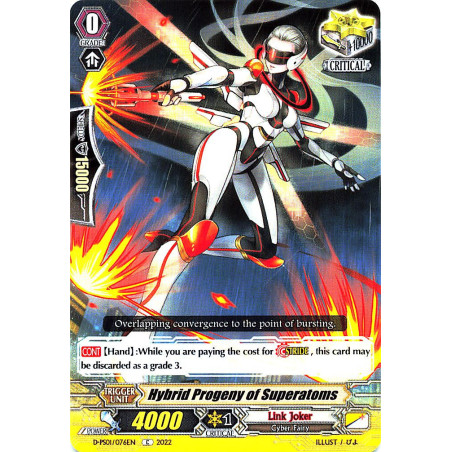 Vanguard_TCG_card_D-PS01_076_C_Hybrid_Progeny_of_Superatoms_P_Clan_Collection_2022