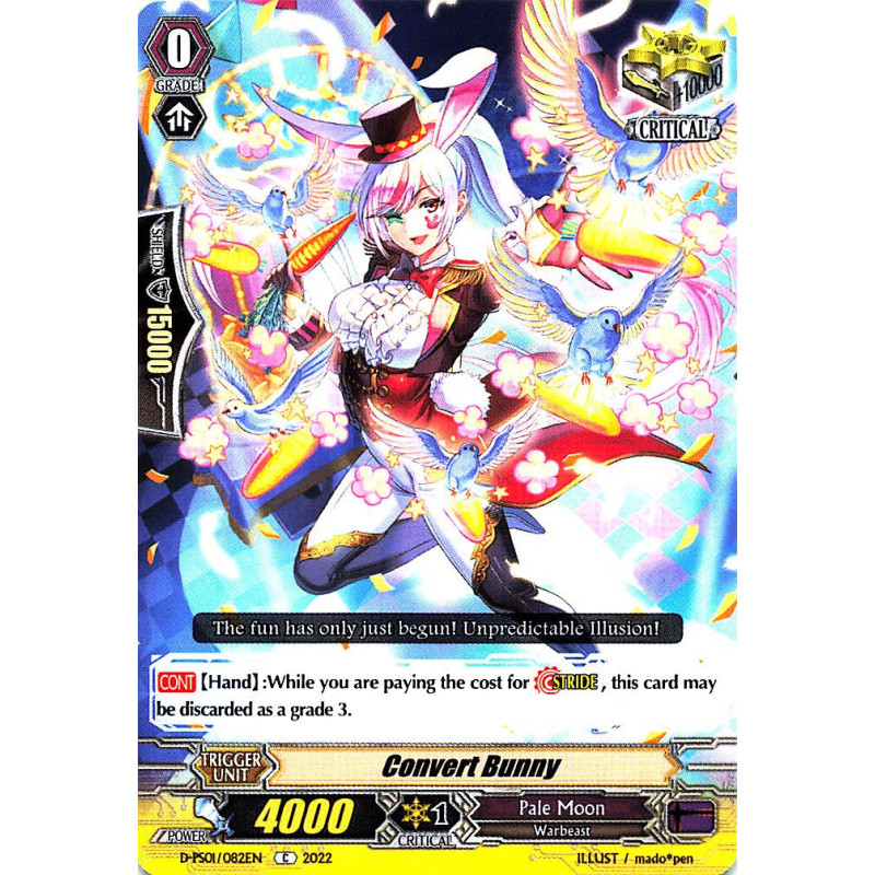 Vanguard_TCG_card_D-PS01_082_C_Convert_Bunny_P_Clan_Collection_2022