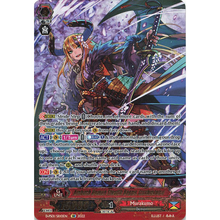 Vanguard_TCG_card_D-PS01_SR10_SR_Ambush_Demon_Stealth_Rogue_Izushiotome_P_Clan_Collection_2022