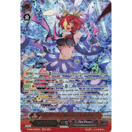 Vanguard_TCG_card_D-PS01_SR17_SR_Trenchant_Megatrick_Leontina_P_Clan_Collection_2022