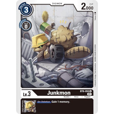 Digimon_TCG_BT6-055_Junkmon_Uncommon_Double_Diamond_Card_Game