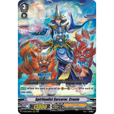 Vanguard_TCG_card_D-VS01_020_RRR_Spiritualist_Sorcerer_Croute_V_Clan_Collection_Vol.1
