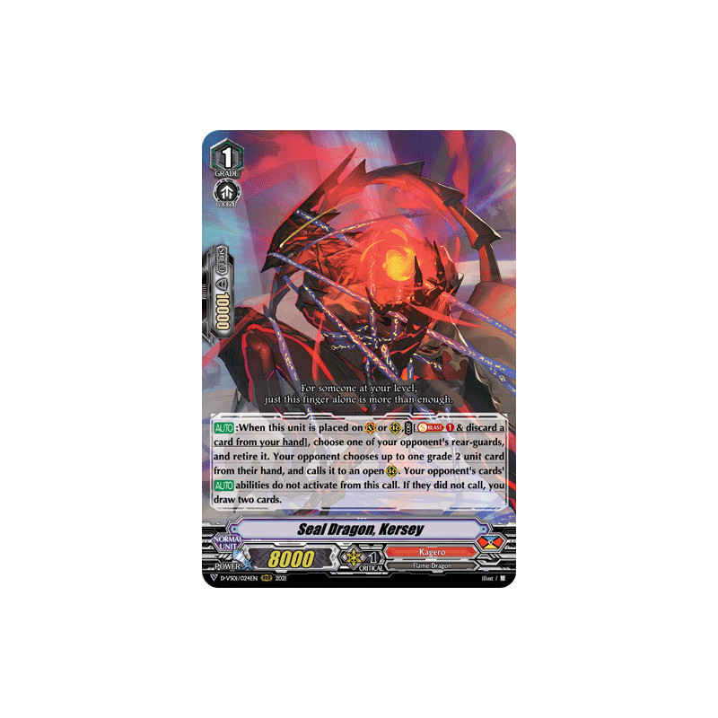 Vanguard_TCG_card_D-VS01_024_RRR_Seal_Dragon_Kersey_V_Clan_Collection_Vol.1