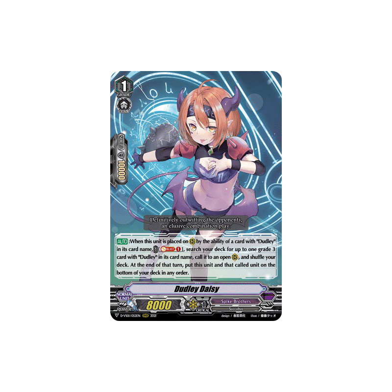 Vanguard_TCG_card_D-VS01_052_RRR_Dudley_Daisy_V_Clan_Collection_Vol.1