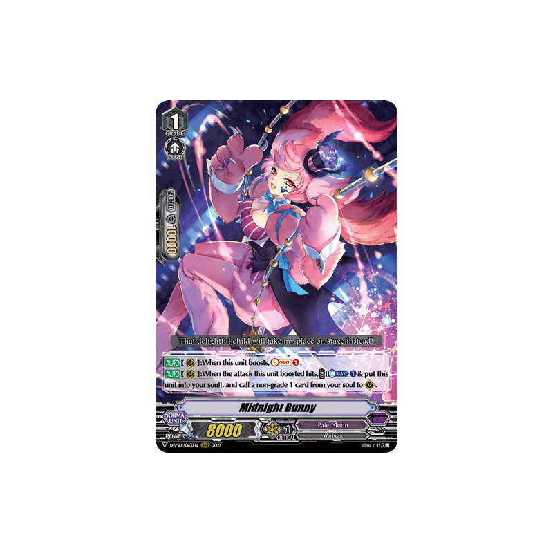 Vanguard_TCG_card_D-VS01_063_RRR_Midnight_Bunny_V_Clan_Collection_Vol.1