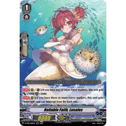 Vanguard_TCG_card_D-VS01_066_RRR_Reliable_Faith_Lusalos_V_Clan_Collection_Vol.1