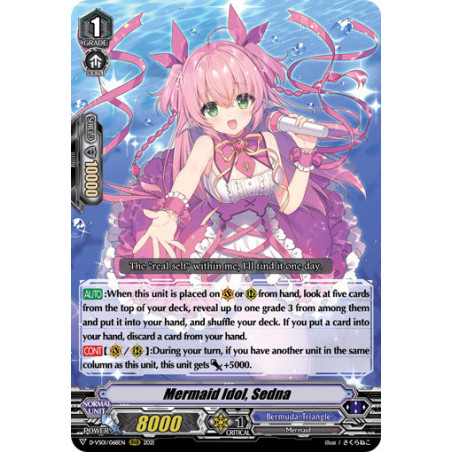 Vanguard_TCG_card_D-VS01_068_RRR_Mermaid_Idol_Sedna_V_Clan_Collection_Vol.1