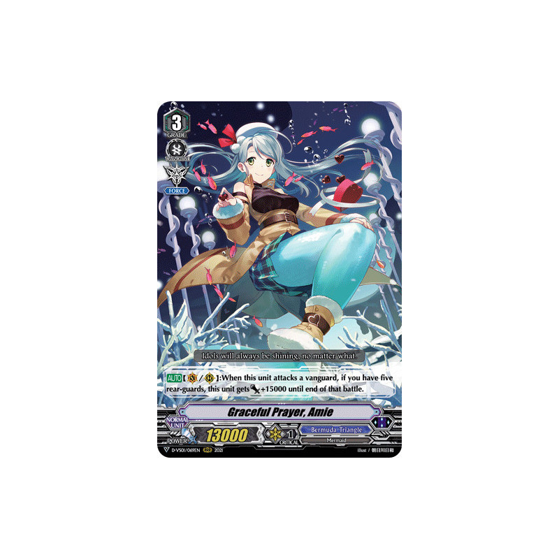 Vanguard_TCG_card_D-VS01_069_RRR_Graceful_Prayer_Amie_V_Clan_Collection_Vol.1