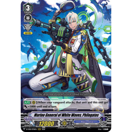 Vanguard_TCG_card_D-VS01_076_RRR_Marine_General_of_White_Waves_Philogatos_V_Clan_Collection_Vol.1