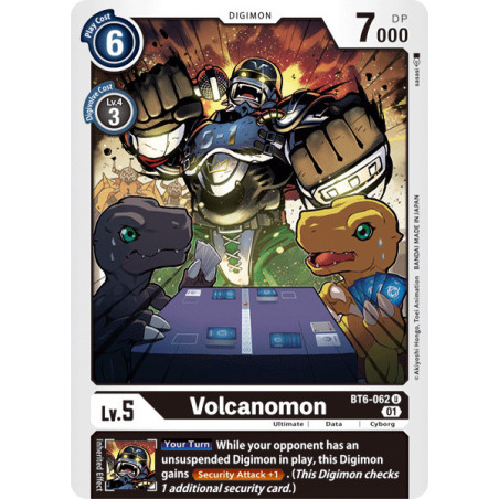 Digimon_TCG_BT6-062_Volcanomon_Uncommon_Double_Diamond_Card_Game