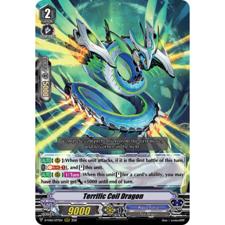 Vanguard_TCG_card_D-VS01_077_RRR_Terrific_Coil_Dragon_V_Clan_Collection_Vol.1