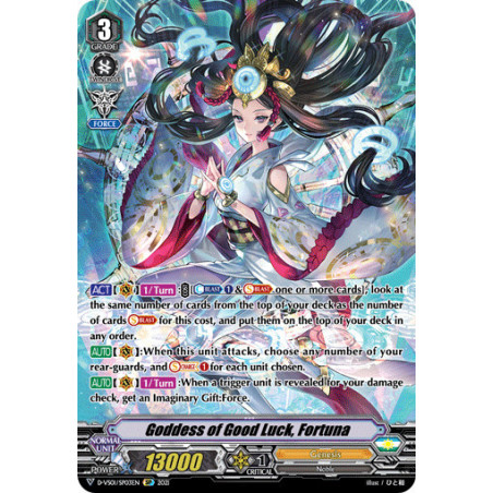 Vanguard_TCG_card_D-VS01_SP03_SP_Goddess_of_Good_Luck_Fortuna_V_Clan_Collection_Vol.1