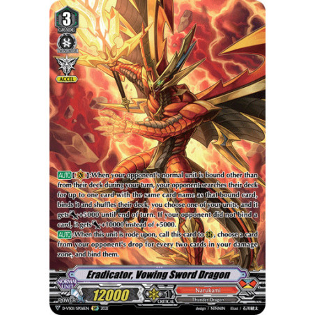 Vanguard_TCG_card_D-VS01_SP06_SP_Eradicator_Vowing_Sword_Dragon_V_Clan_Collection_Vol.1
