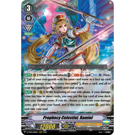 Vanguard_TCG_card_D-VS02_001_RRR_Prophecy_Celestial_Ramiel_V_Clan_Collection_Vol.2