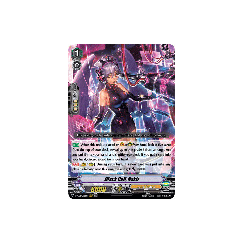Vanguard_TCG_card_D-VS02_005_RRR_Black_Call_Nakir_V_Clan_Collection_Vol.2