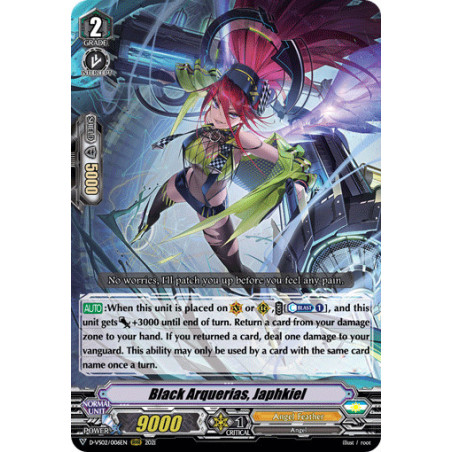 Vanguard_TCG_card_D-VS02_006_RRR_Black_Arquerias_Japhkiel_V_Clan_Collection_Vol.2