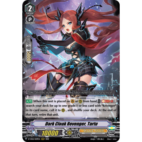 Vanguard_TCG_card_D-VS02_009_RRR_Dark_Cloak_Revenger_Tartu_V_Clan_Collection_Vol.2