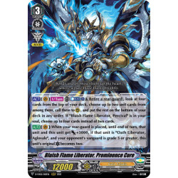 Vanguard_TCG_card_D-VS02_015_RRR_Bluish_Flame_Liberator_Prominence_Core_V_Clan_Collection_Vol.2